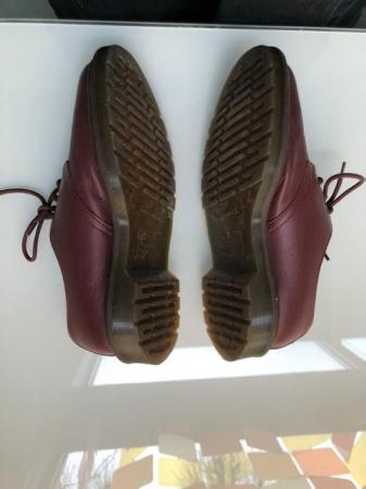 Image 3 of Doc Martens cherry red Oxfords excellent used condition