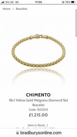 Image 1 of Chimento 18k yellow gold bracelet