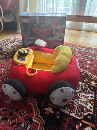 Image 3 of Little tykes cozy coupe red cushion car