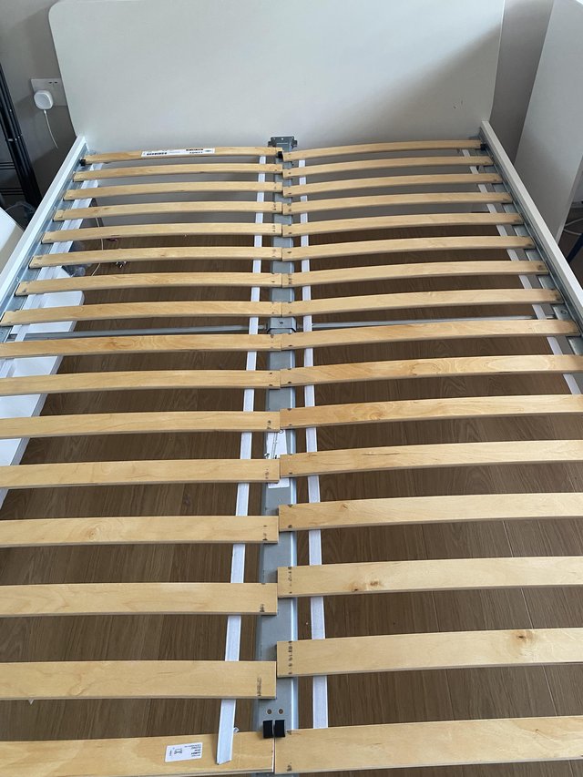 Preview of the first image of IKEA Double bed with mattress.