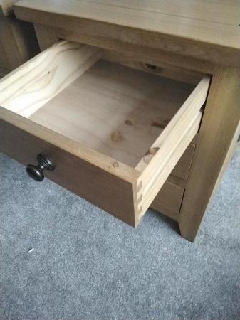 Image 3 of Solid oak bedside cabinets for sale