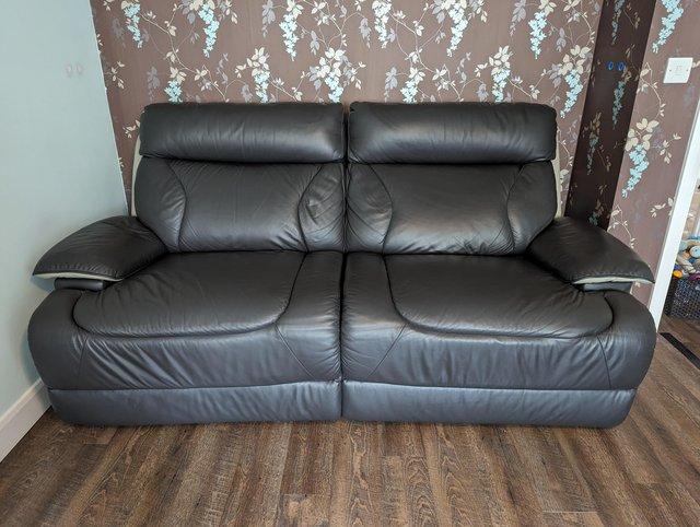 Preview of the first image of 3 Seater La-Z-Boy Raleigh Power Reclining Sofa.