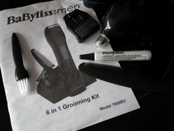 Image 3 of BaByliss for Men 6 in 1 grooming kit