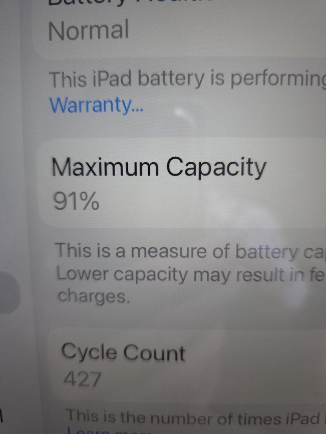TOP SPEC APPLE IPAD COST £579 WHEN NEW 5G CELLULAR 256 GB — photo 3 of 3