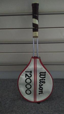 Image 2 of VINTAGE WILSON T2000 TENNIS RACKET RARE JIMMY CONNORSMETAL