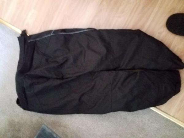 Image 2 of Motorbike overtrouser ,Armoured, mint, condition worn twice