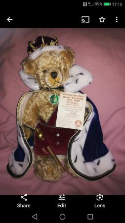 Image 1 of Her majesty queen elizabeth Herman teddy bear
