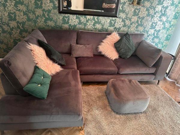 Image 1 of DFS Darcy sofa  Right Hand Facing Arm 3 Seat Open End Corner