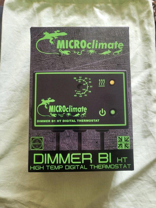 Preview of the first image of Microclimate Dimmer B1 HT thermostat new.
