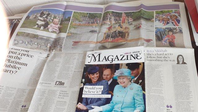 Image 2 of Royal memorabilia Queen Elizabeth  II The Times