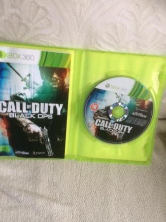 Image 1 of X Box 360 Game Call of Duty Black Ops