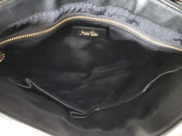 Image 2 of Linea Rosa Black Leather Crossbody Bag