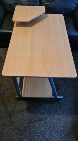 Image 2 of Desk for sale, pine in colour