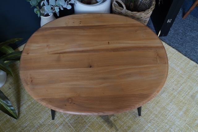 Image 8 of Ercol Solid Elm Coffee Table Model 422 Lucian Ercolani 1960
