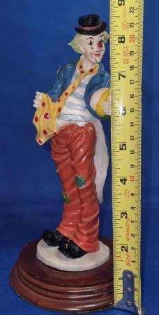 Image 2 of Figurine Circus Clown Leonardo Collection 1991 Vintage
