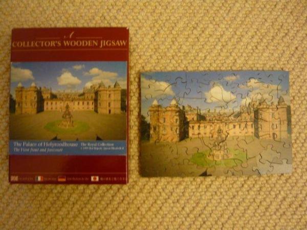 Image 1 of Jigsaw - The Royal Collection, wooden pieces