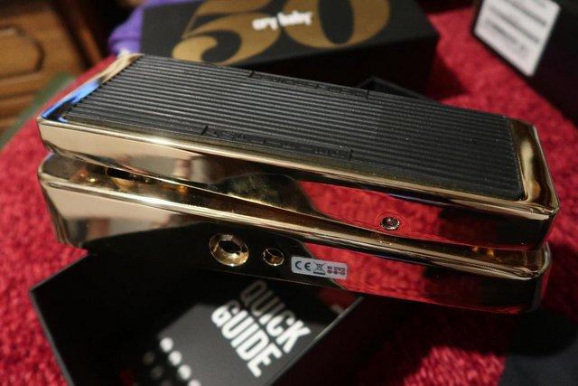 Preview of the first image of Jim Dunlop CRY BABY WAH Limited Edition 50th Anniversary 24k.