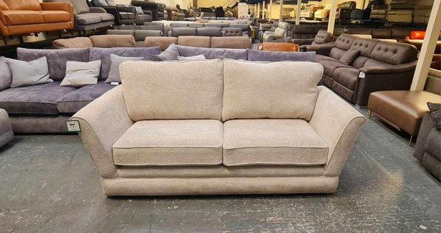 Image 3 of Oakfurniture Land Carrington  natural fabric 3 seater sofa