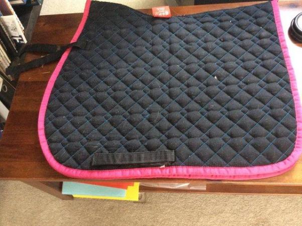 Image 1 of Bridleway saddle pad full/cob excellent condition