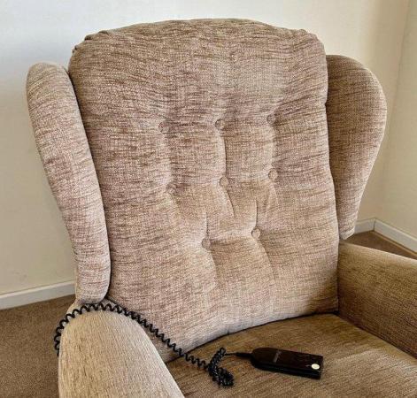 Image 3 of SHERBORNE ELECTRIC RISER RECLINER DUAL MOTOR CHAIR DELIVERY