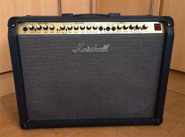 Image 3 of Marshall 8240 40w 2 x 12 valvestate combo amplifier