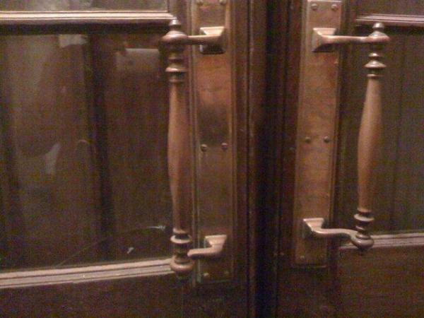 Image 4 of A pair of Reclaimed Victorian Oak library doors