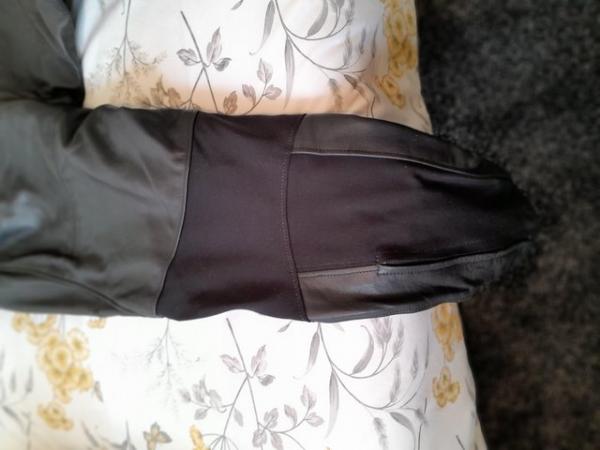 Image 3 of BKS BLACK LEATHER WOMENS MOTORCYCLE TROUSERS