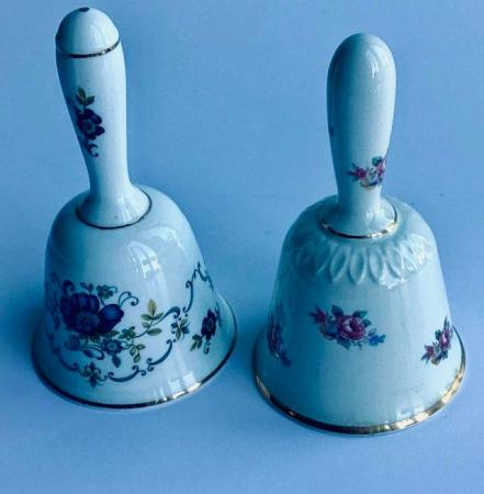 Image 3 of Two vintage china bells excellent condition