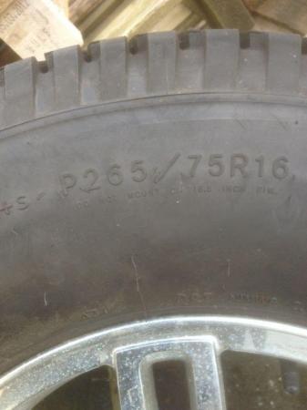 Image 3 of Humer Alloy wheels and tyres BRAND NEW.