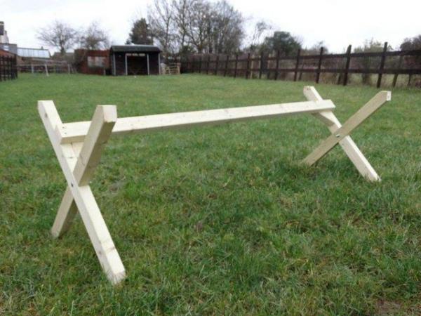 Image 1 of Cavaletti jumps, hand built 6ft or 8ft