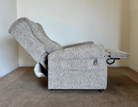 Image 15 of RECLINER FACTORY ELECTRIC RISER GREY CHAIR ~ CAN DELIVER