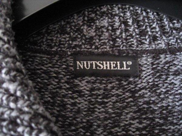 Image 2 of Grey Cardigan by Nutshell Size M/L Long Length