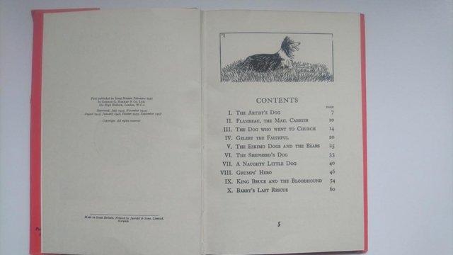 Image 3 of Rare Vintage The Children’s Book Of Dogs By F. H. Lee 1957