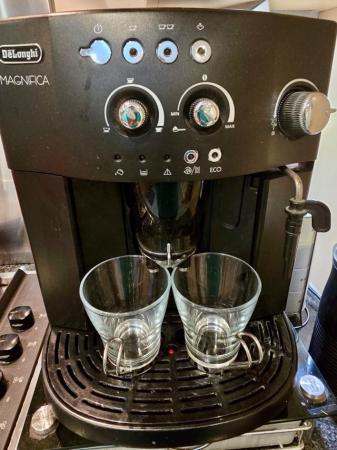 Image 3 of Delonghi Magnifica  coffee machine plus Lavazza milk frother