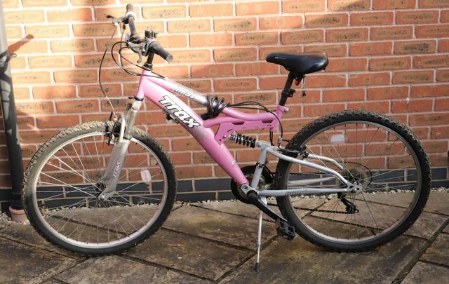 Pink 2024 trax bike