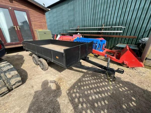 Image 2 of 10x4 trailer for sale twin axle