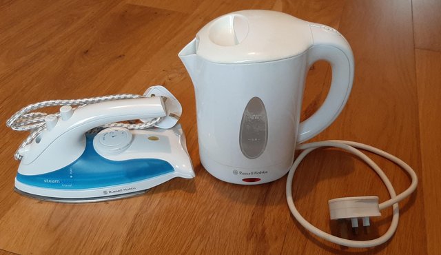 Image 2 of Travel kettle and iron for sale