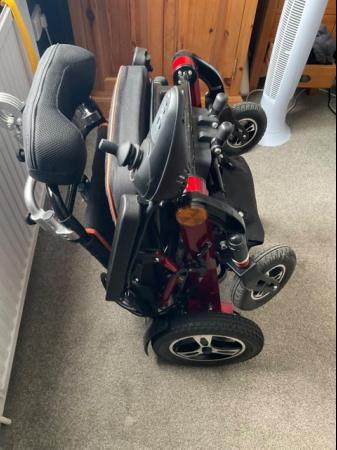 Image 3 of Remote control, reclining Electric Wheelchair.Lithium