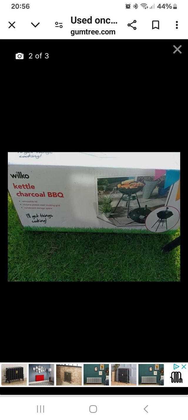 Preview of the first image of USED ONCE WILKO BBQ.......