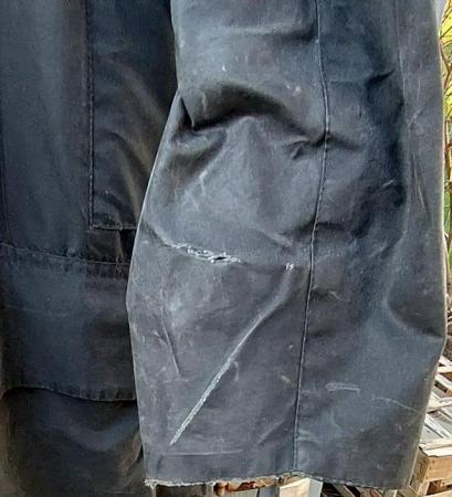 Image 2 of Vintage blue Barbour Border waxed jacket