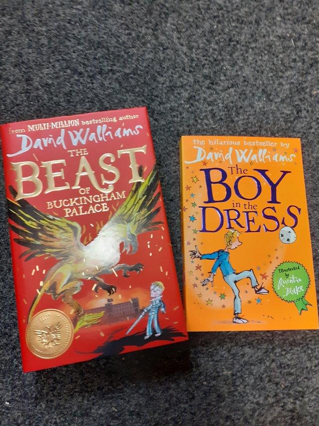 Preview of the first image of David Walliams The beast & The boy in a Dress.
