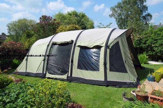 Preview of the first image of Outwell Harrier XL Smart Air Tent - 3 Bedroom / 1 Living roo.