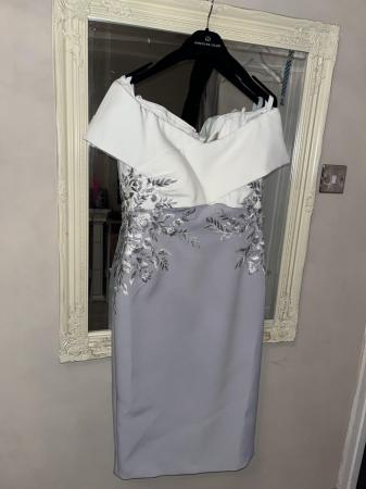 Image 3 of Mother of the bride dress BNWT size 12, brand John Charles