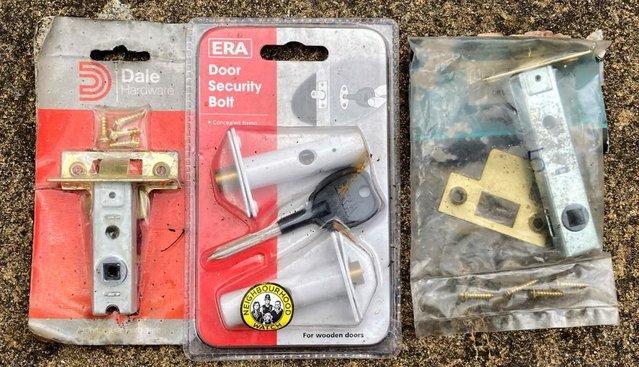 Preview of the first image of BNIB BUNDLE DOOR LOCKS MORTICE HOME SECURITY LATCH BOLT ERA.