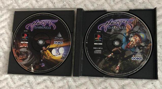 Image 1 of PlayStation Game Heart of Darkness: Rare Ocean label version
