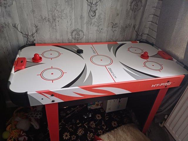 Preview of the first image of Air Hockey Table Built.........