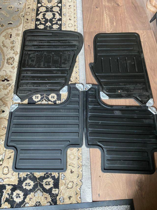 Preview of the first image of Genuine Range Rover L320 car mats.