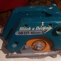 Image 1 of Black and Decker 40 mm circular saw, And/ Or Drill stand EX8