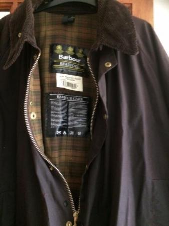 Image 2 of Genuine Barbour Jacket [Beaufort ]Design Rustic Brown Colour