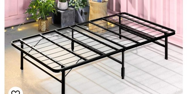 Image 2 of Zinus foldable single metal bed frame